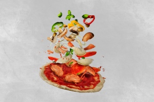 Wunsch-Pizza's logo