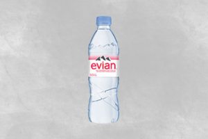 Evian ohne Kohlensäure 0,5l's logo